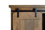 Giner y Colomer Armario Industrial de Madera de Mango con Metal, 150x90x45 cm